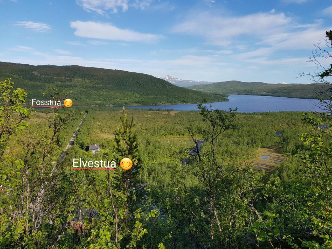 Вилла Elvestua Gibostad Экстерьер фото
